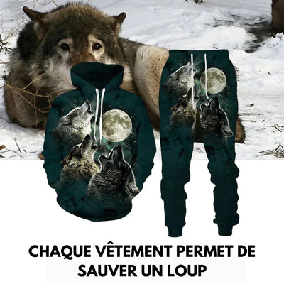 DASSAGE™ - Survêtement confortable Loup